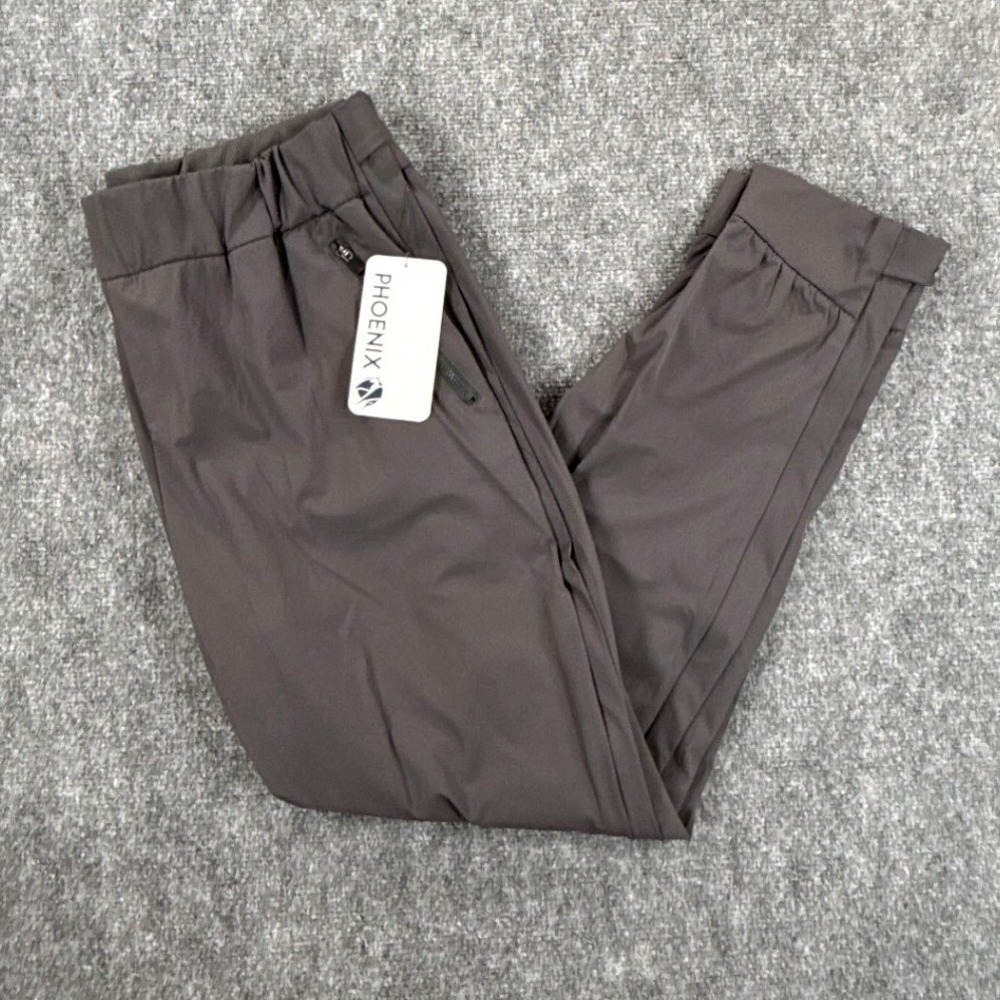 Phoenix Active Sierra Zip Pants Womens XL Gray Water Repellent Hiking Jogger NWT